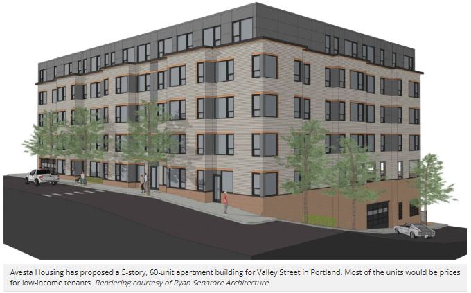Avesta Housing Proposes New Apartments On Valley Street Avesta Housing